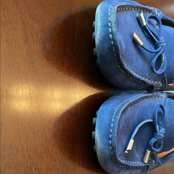 Mercanti Fiorentini Blue Suede driving Loafers. Super comfy size 7.5. - Picture 7 of 7